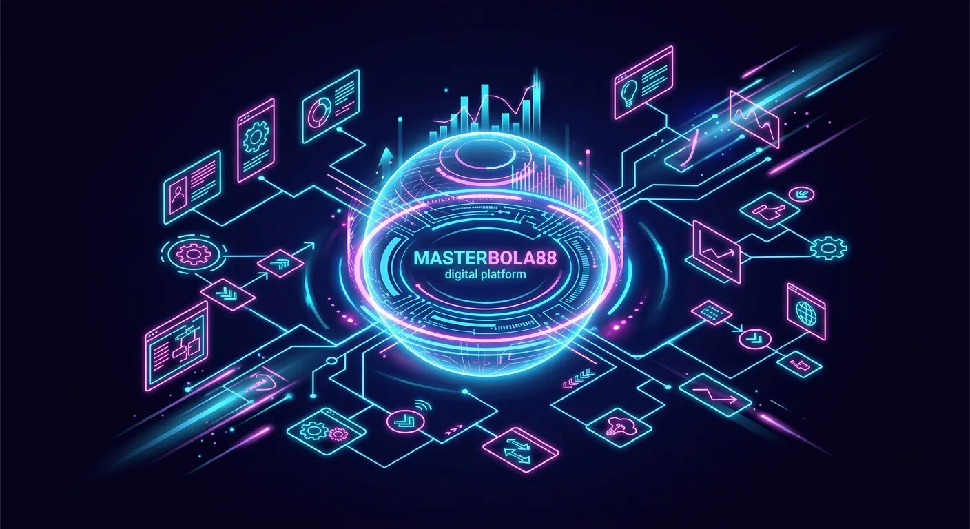 Visualisasi panduan lapangan digital di portal MASTERBOLA88