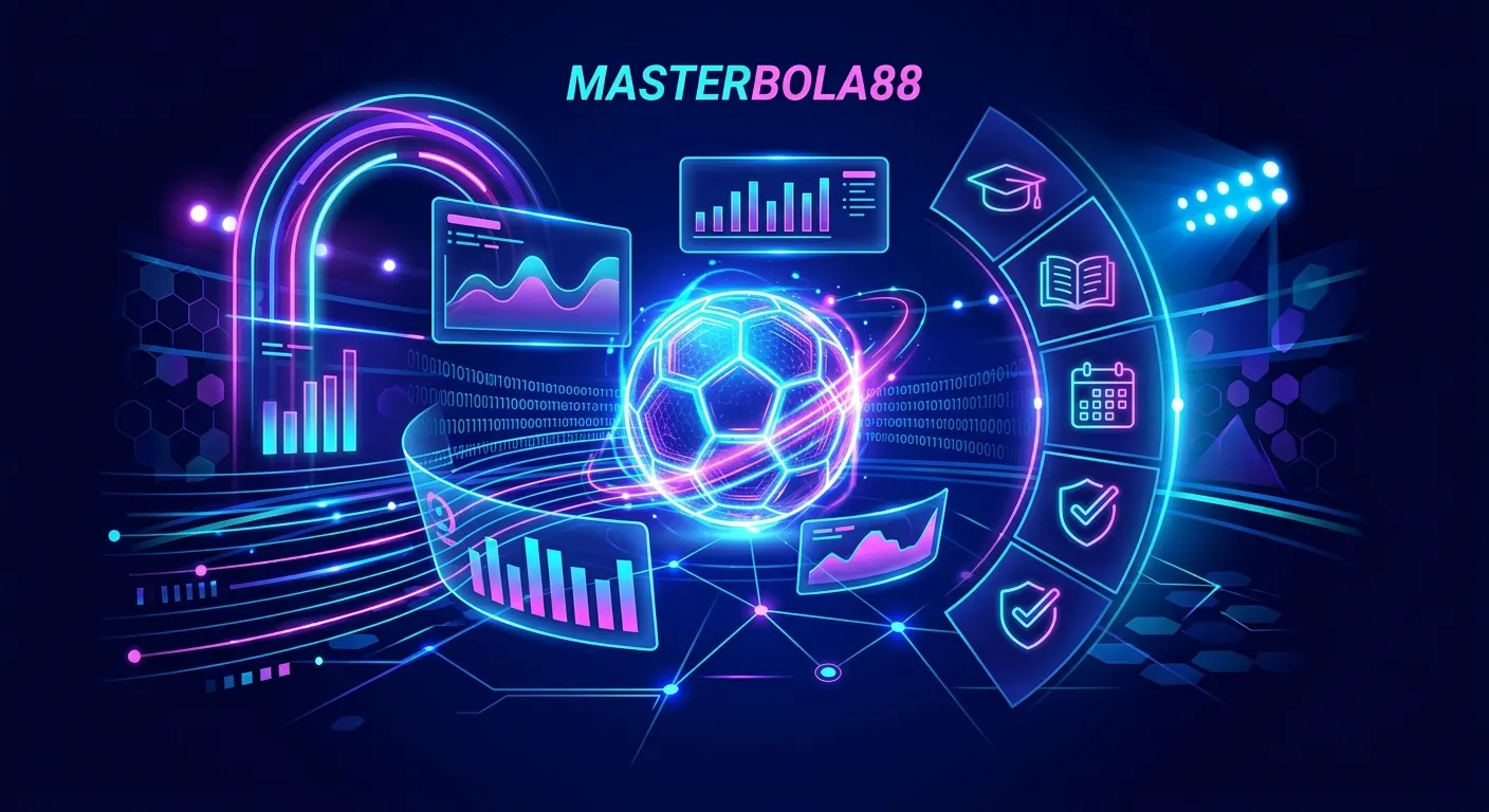 Visual representasi fakta sepak dan sistem antarmuka MASTERBOLA88